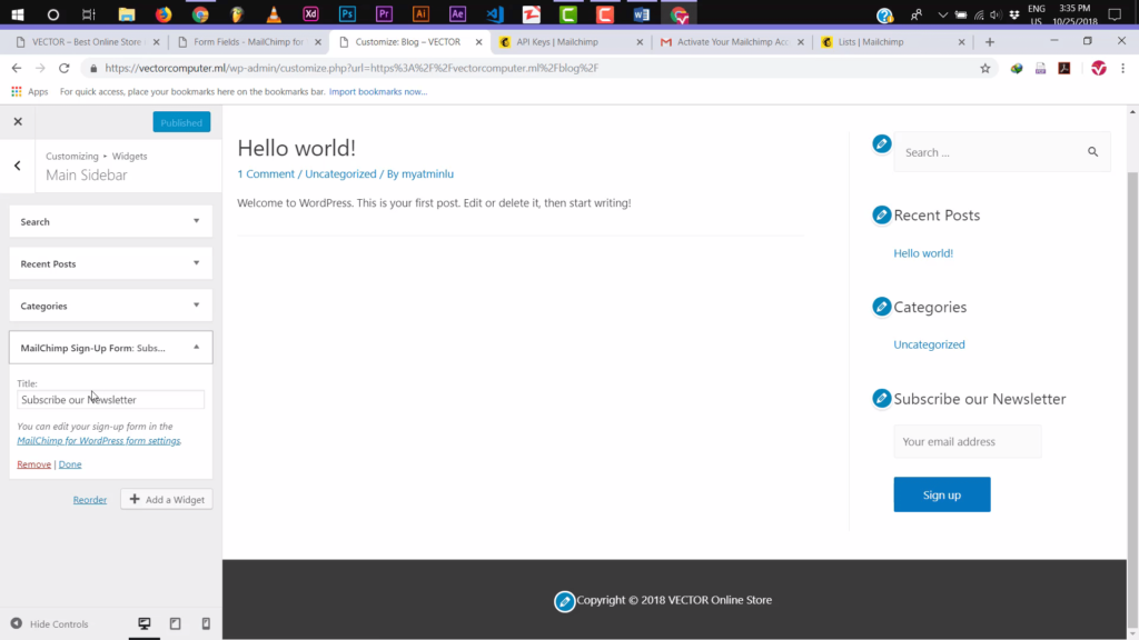 032-Create-Email-Subscribe-form-with-MailChimp-widget-Online-Store-wp_course-min