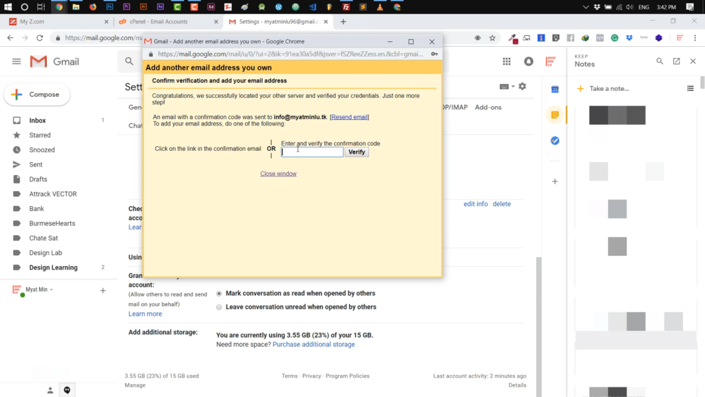 Webmail-ကို-Gmail-နှင့်-တွဲဖက်အသုံးပြုပုံ