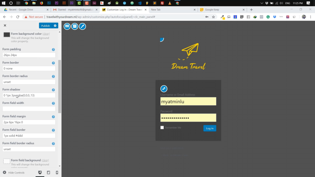 WordPress-Login-Pageကို-စိတ်ကြိုက်-ဒီဇိုင်း-ပြင်ဆင်ခြင်း