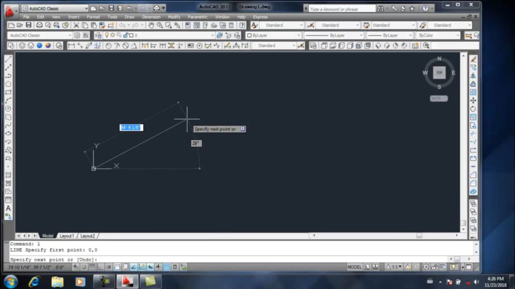 003 Absolute Co-ordinates System