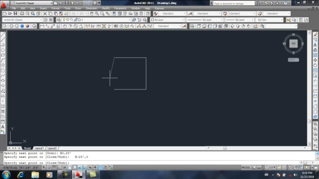 004 Relative Co-ordinates System