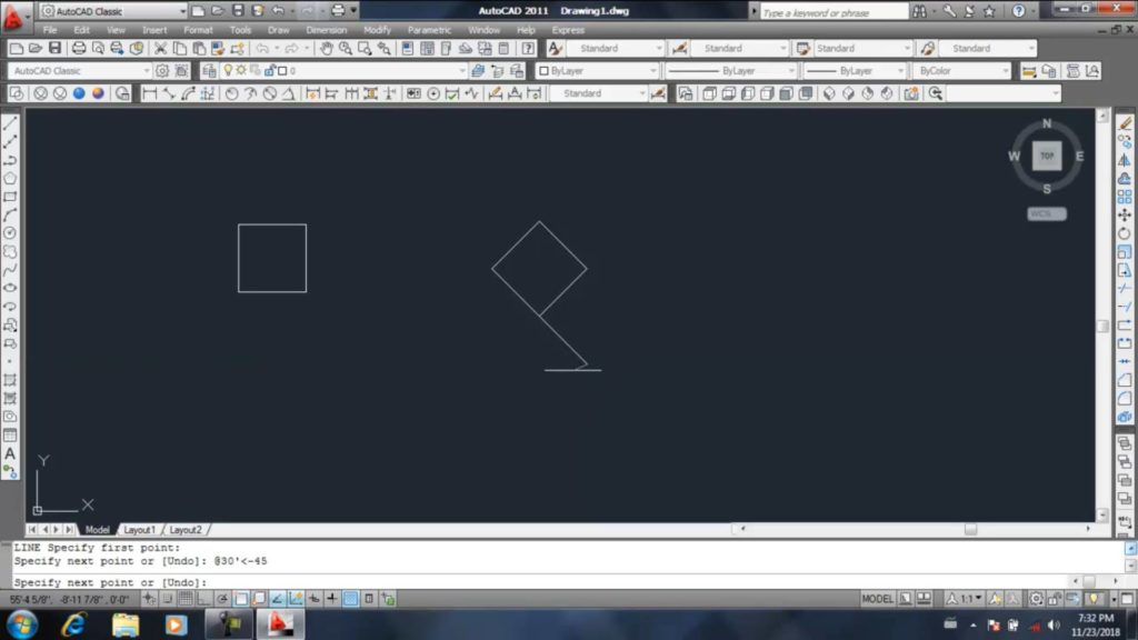 005 Direct entry method and Polar Co-ordinates System