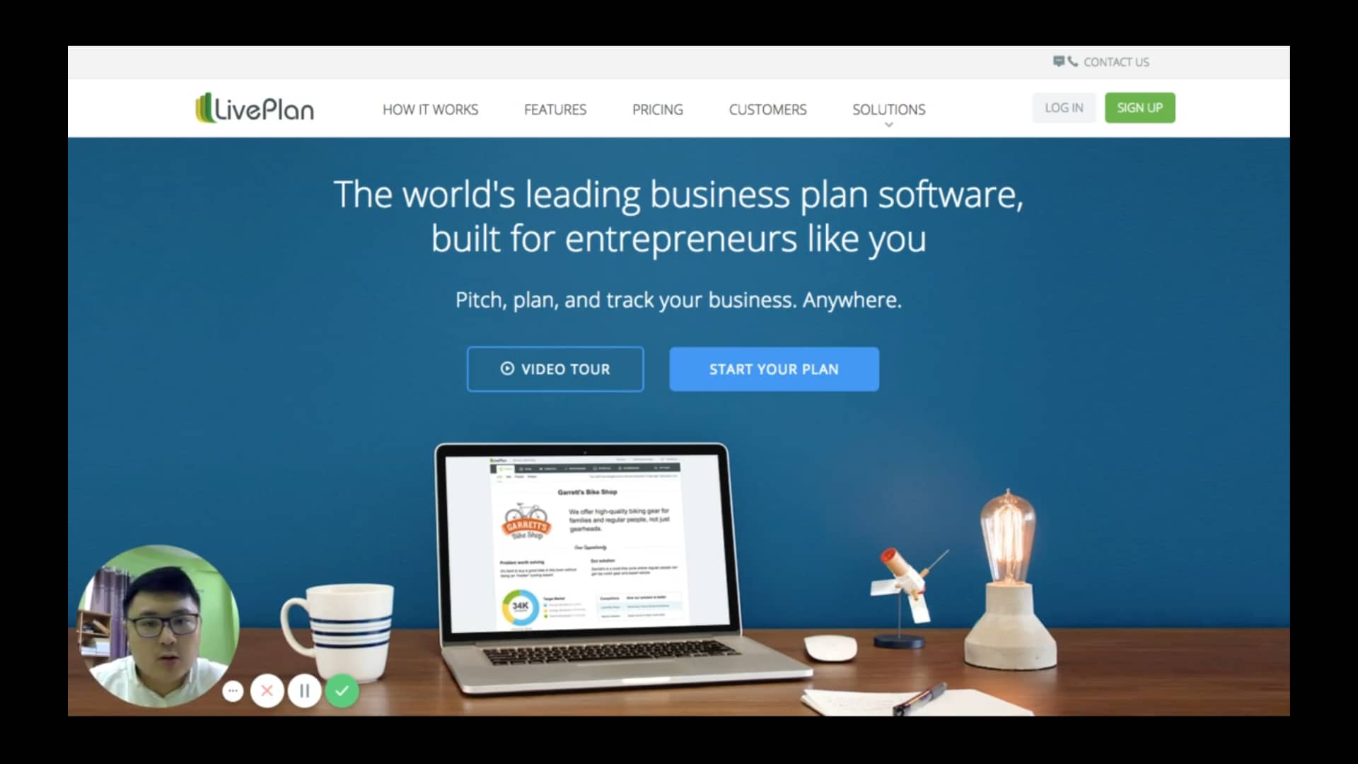 Bonus Online Business Plan Software (Live Plan)