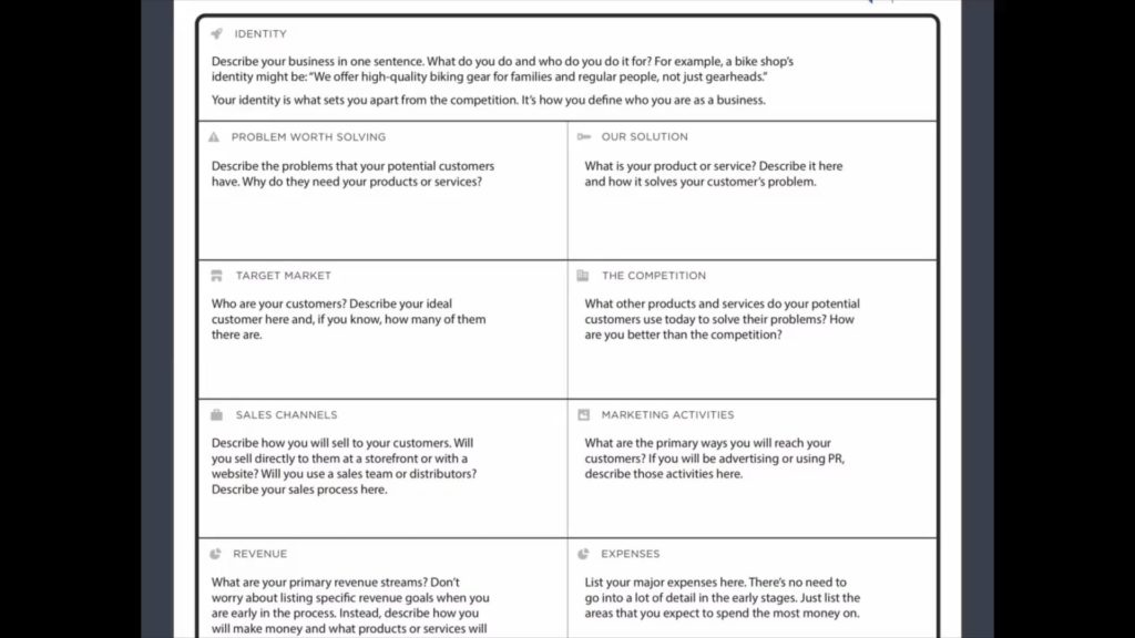 Lean Business Canvas (Bonus) - Toe Tet