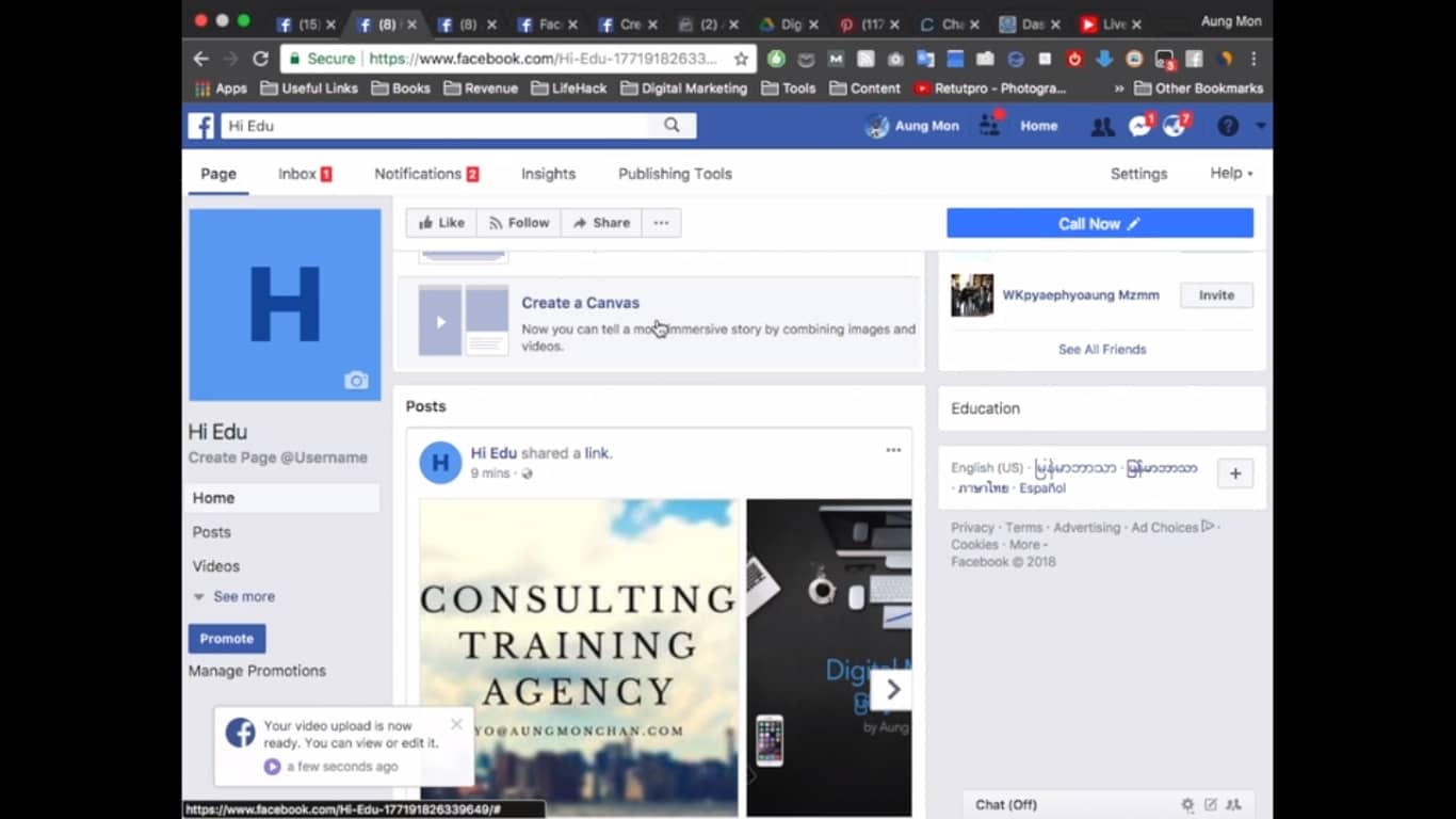 1 Canvas (Instant Experience) Content Creation