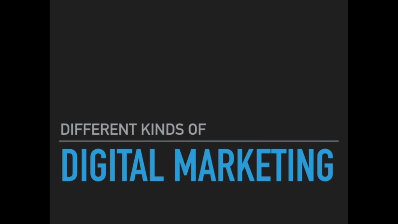 1. Different Kind of Digital Marketing
