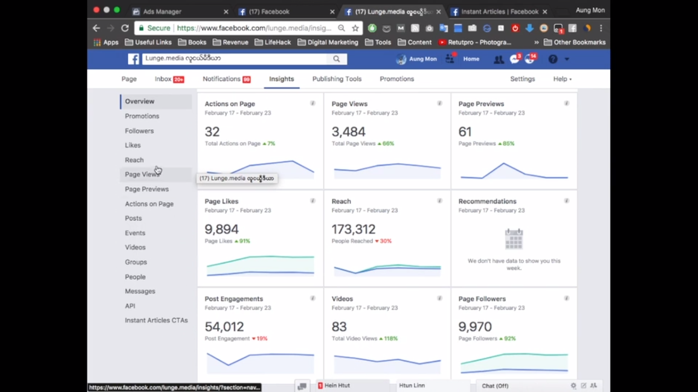 19 Facebook Insights _ Likes and Reach
