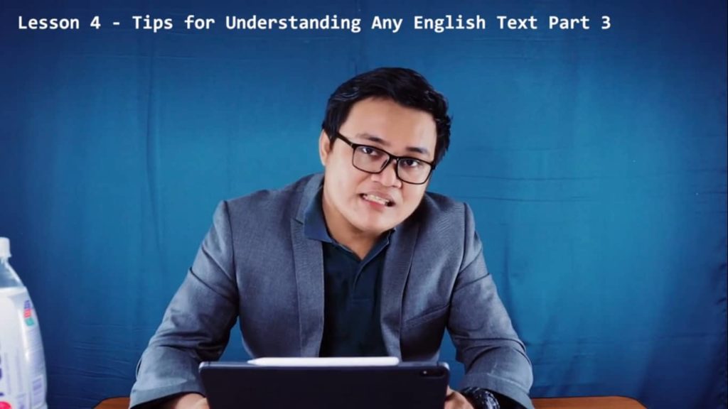 Lesson 27 - Tips for Understanding Any English Text Part 3
