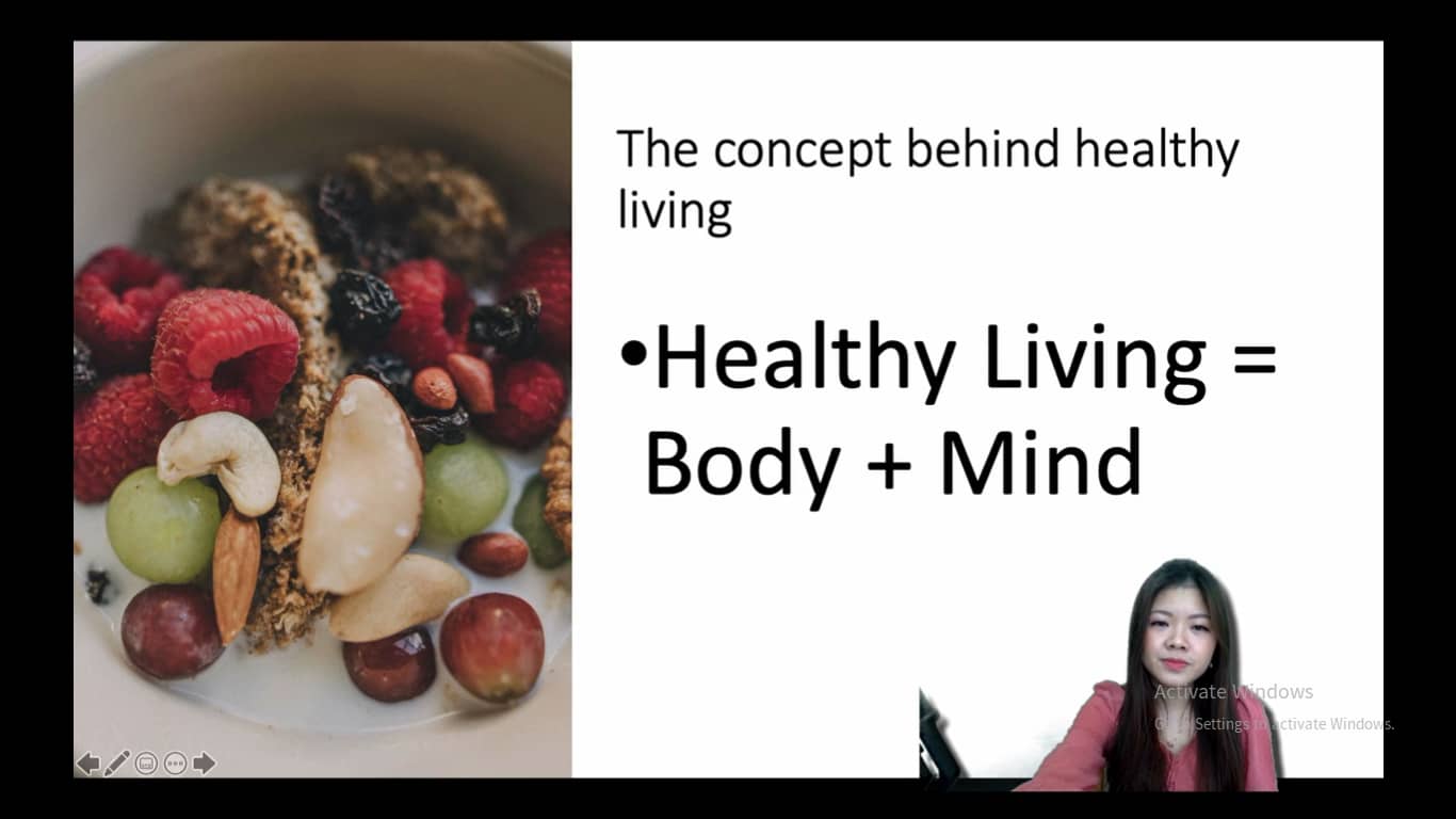 Concept behind Healthy living