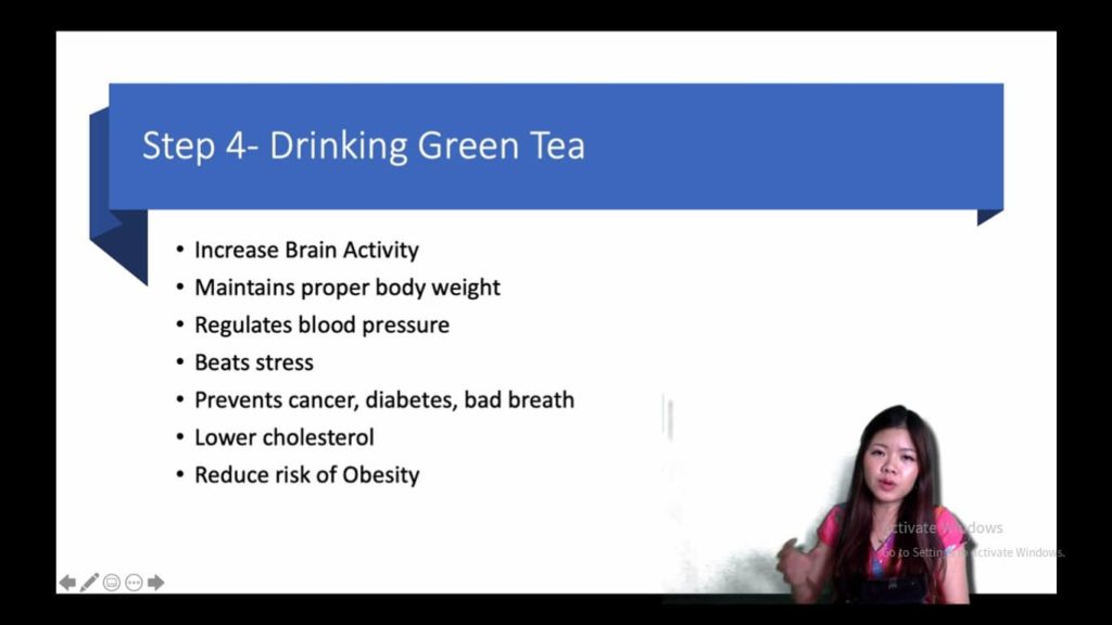 Drinking Green Tea 2