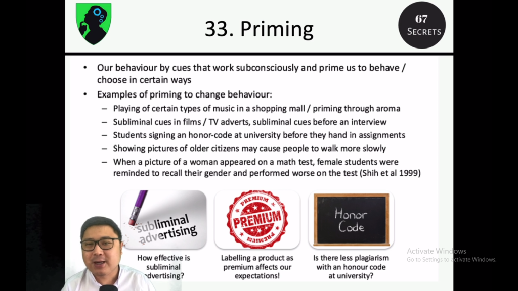 priming